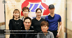 Desktop Screenshot of bandokoreanrestaurant.com